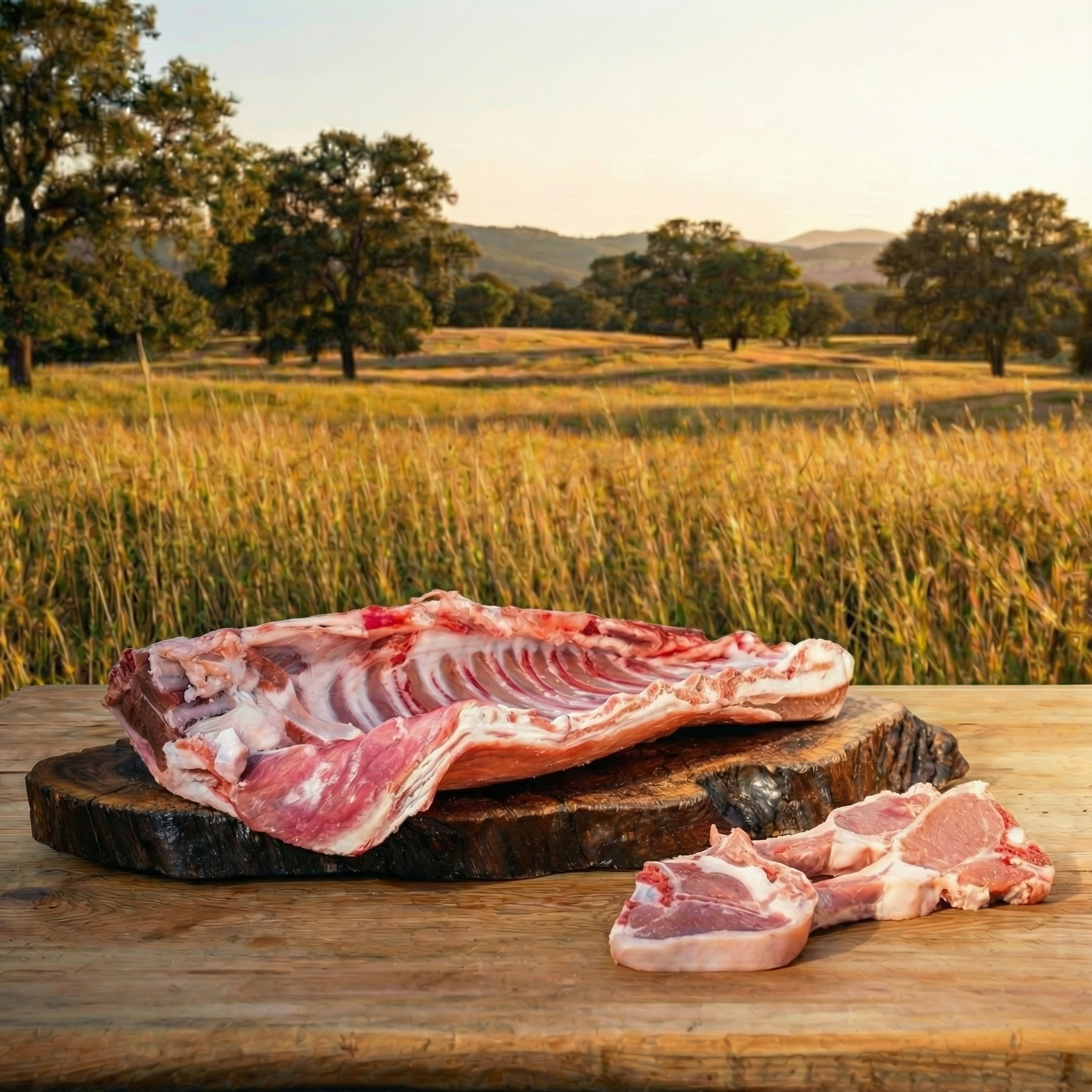Costillas y Riñonada de Cordero Casa Pucharcós